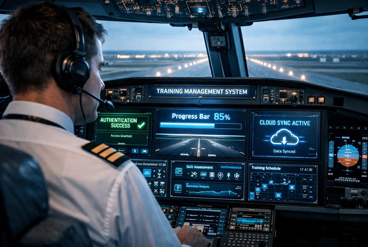 Cloud-basierte Trainingsplattform für Pilotenausbildung