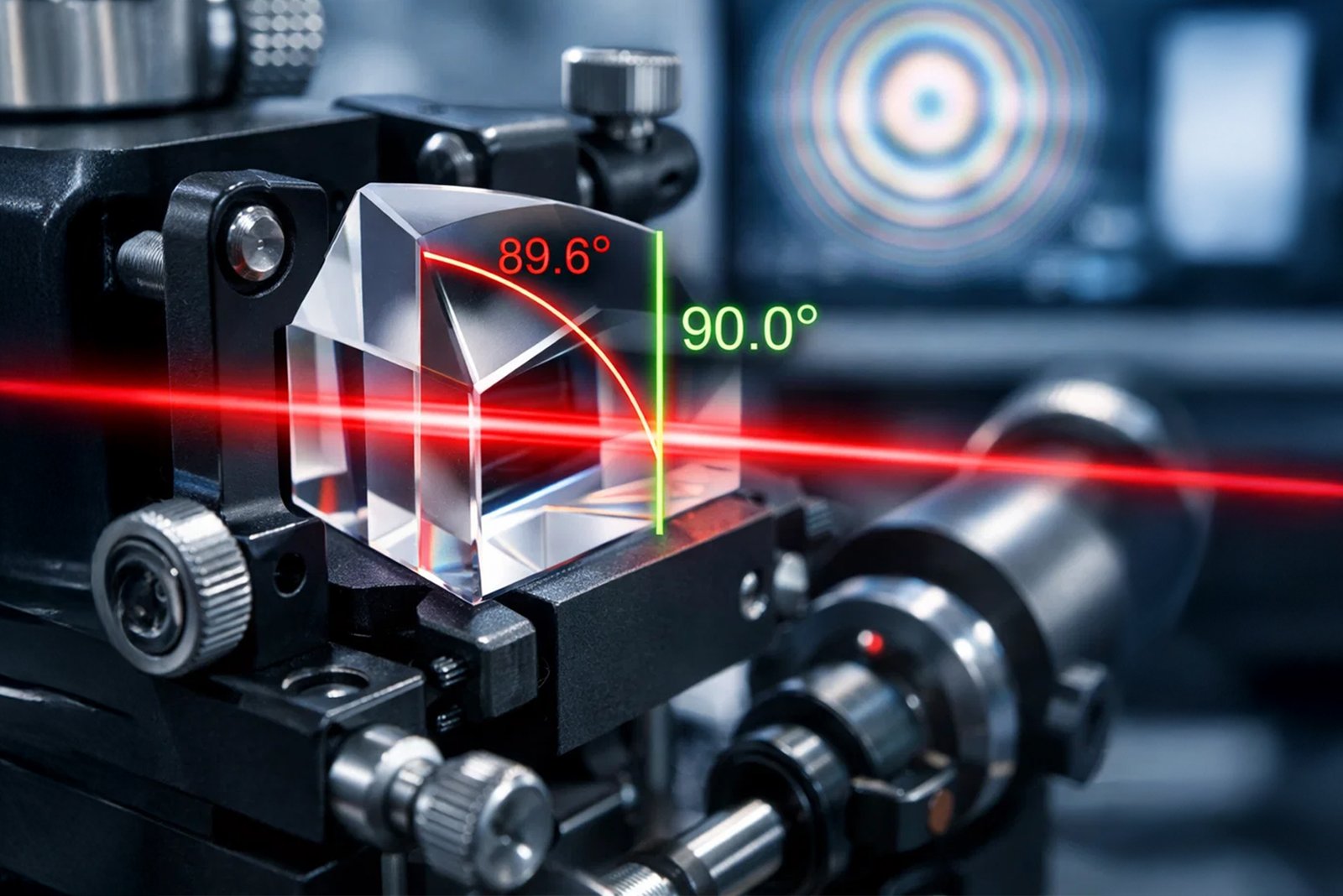 Visuelle Erkennung von mechanischen Fehlmontagen in optischen Geräten